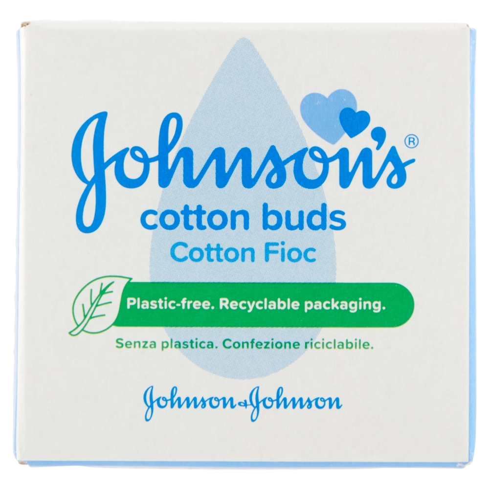 JOHNSON'S Baby, Cotton Fioc, 100% in Puro Cotone, per Tutta La Famiglia, 100pz